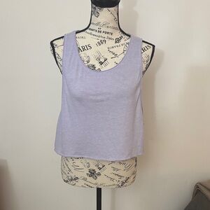 Victoria's Secret Light Purple Crop Top